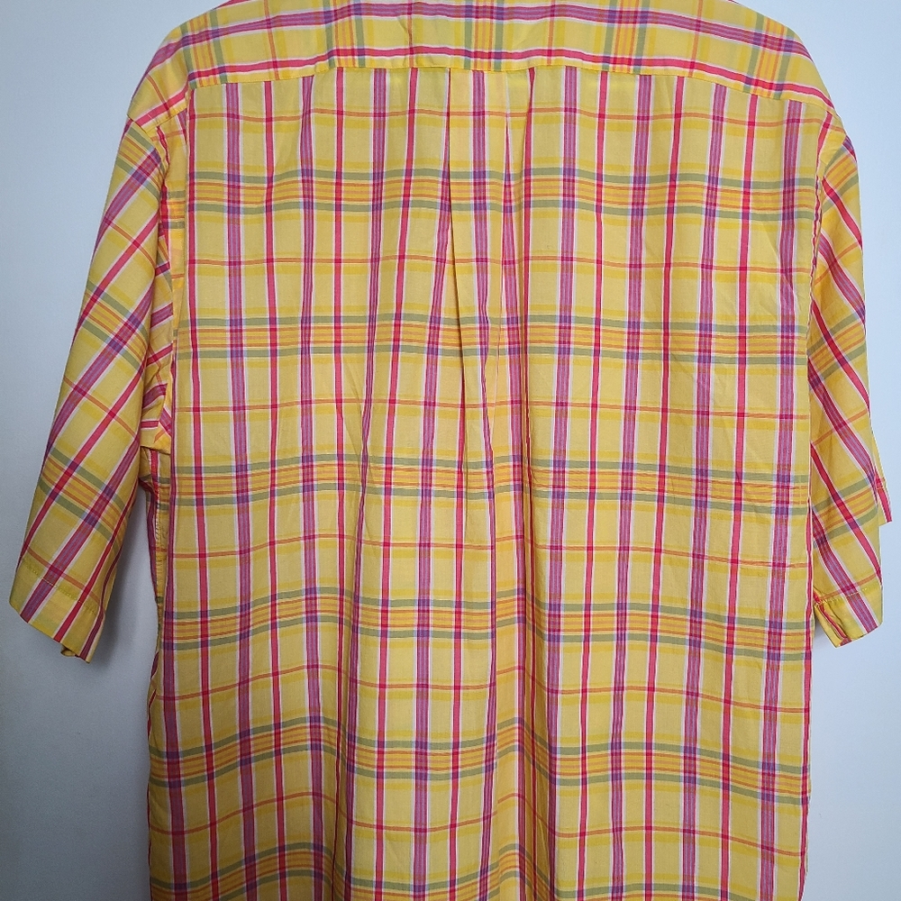 Colorful Daniel Cremieux Short Sleeve Plaid Shirt - Picture 4 of 6